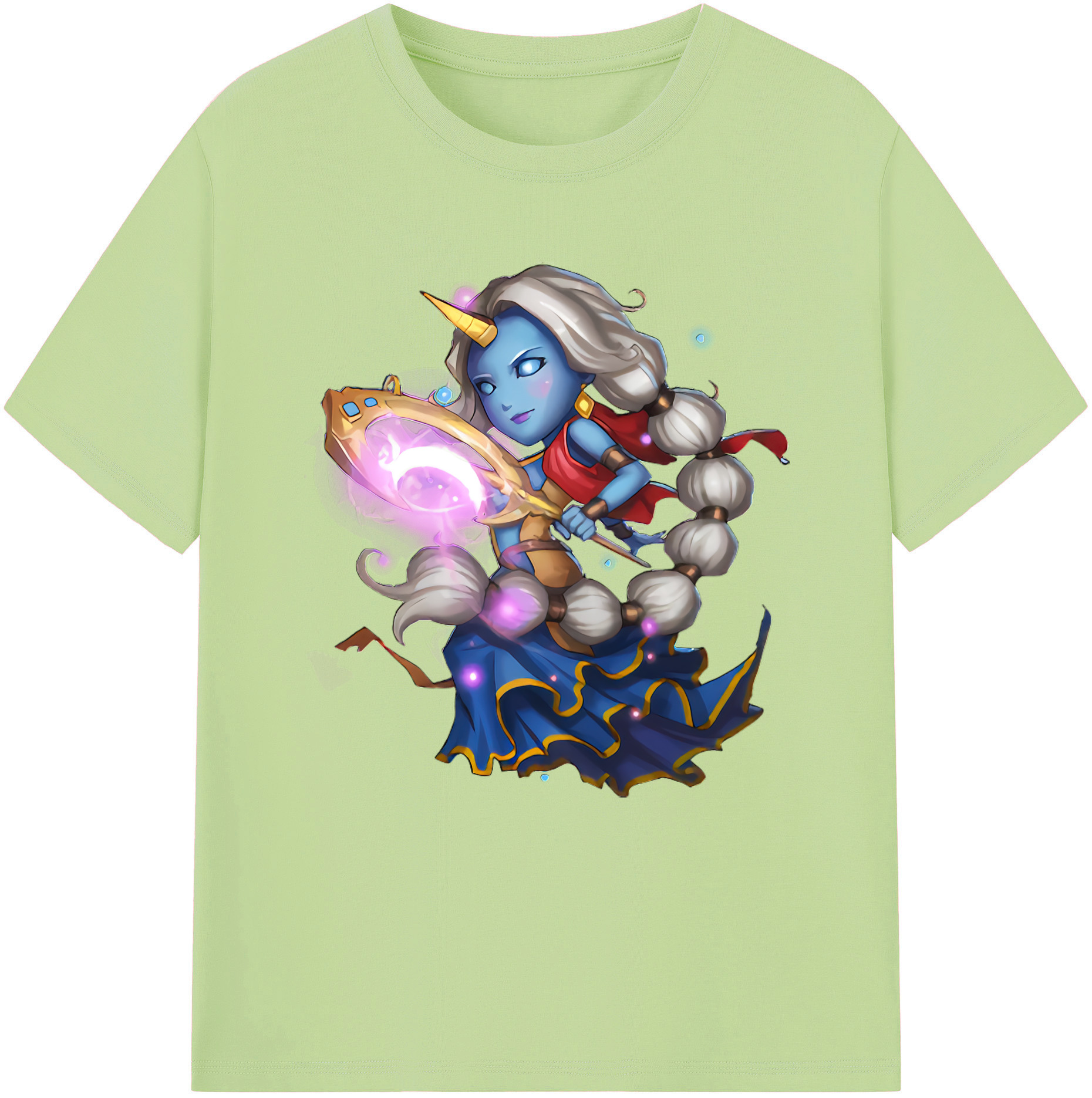 リーグ・オブ・レジェンド League of Legends LOL 綿100％半袖Tシャツ（フロントプリント）